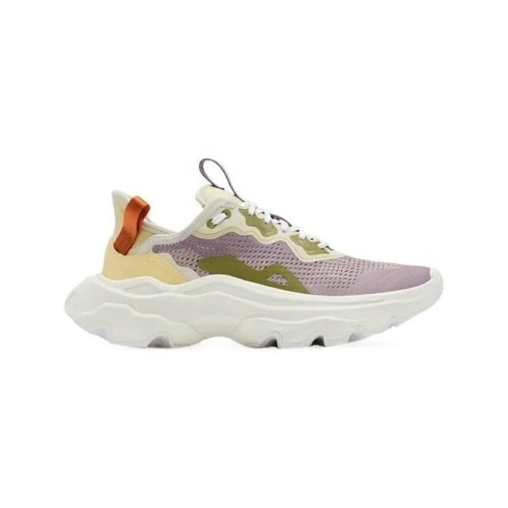 NEW SOREL Shale Mauve & Tranquil Yellow Kinetic Breakthru Day Sneaker - Picture 5 of 5